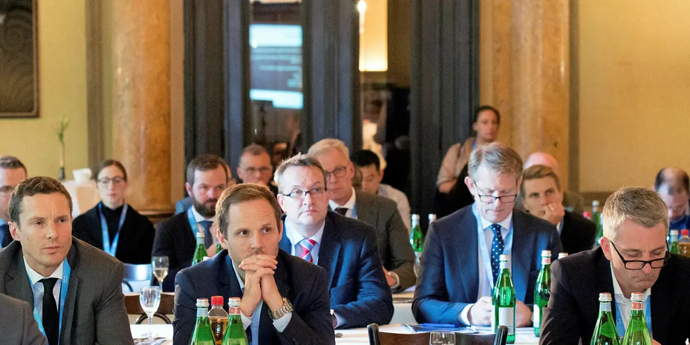 Delegates at the Recharge Thought Leaders Summit 2018 in Hamburg.