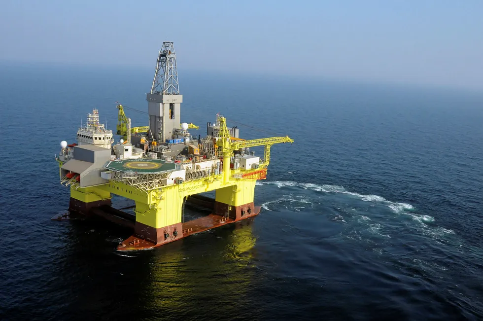 On target: the semisub COSL Prospector drilled the Toutouwai-1 discovery well