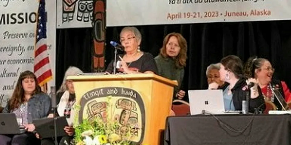 The Central Council of the Tlingit and Haida has acquired a seafood processor in Juneau, Alaska. Pictured above: the 88th Tribal Assembly Tlingit and Haida.