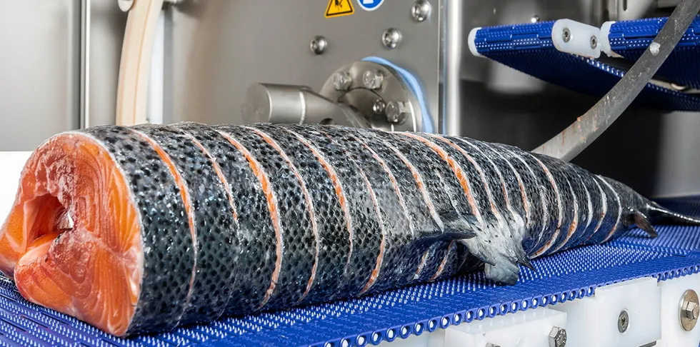 Seafood processing equipment group Marelec has been acquired by Duravant.