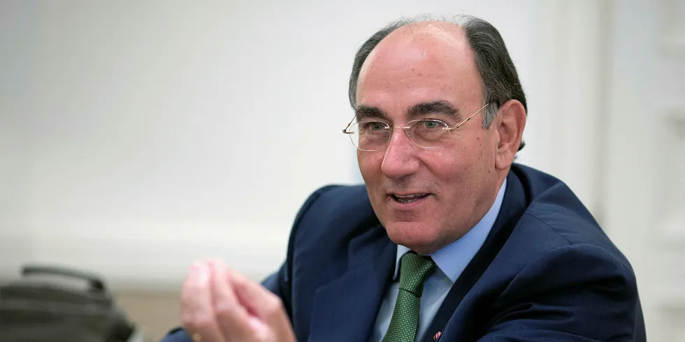 Iberdrola boss Ignacio Galan is one of the 180 signatories of the initiative