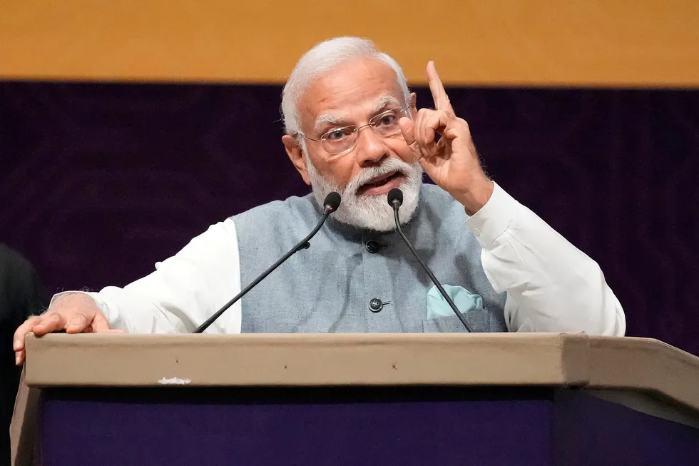 Setback: Indian Prime Minister Narendra Modi.