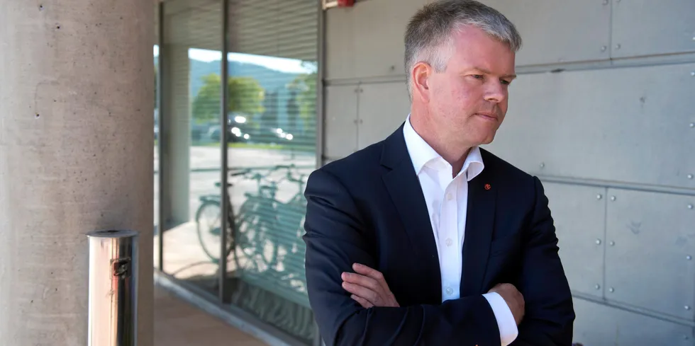 Milarex CEO Thomas Farstad is concerned about falling salmon consumption in Europe.