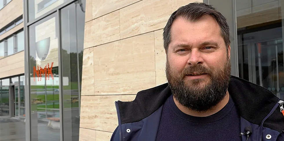 . Hakon Andre Berg, CEO of land-based salmon farmer Salmon Evolution.