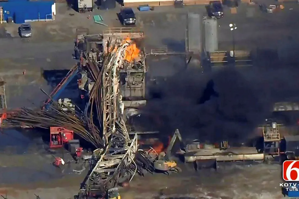 Rig blast: killed five on the morning of 22 January 2018