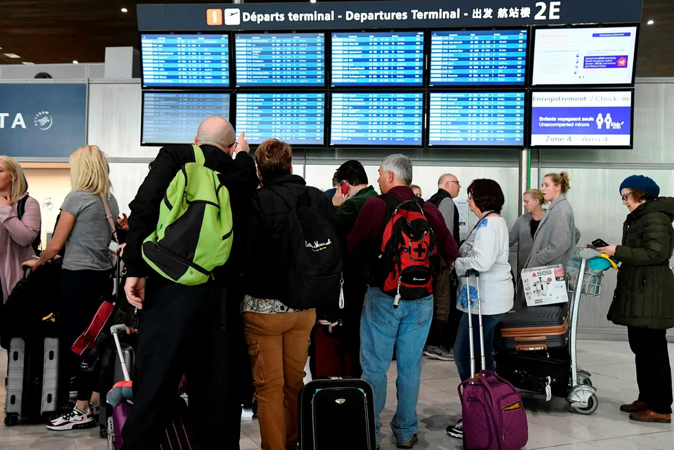 Flights banned: US President Donald Trump puts the brakes on flights between the US and many European countries