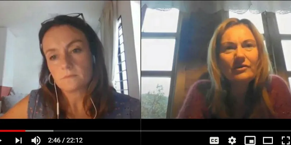 Therese Log Bergjord speaks with IntraFish Editor Rachel Mutter from her cabin in Norway.