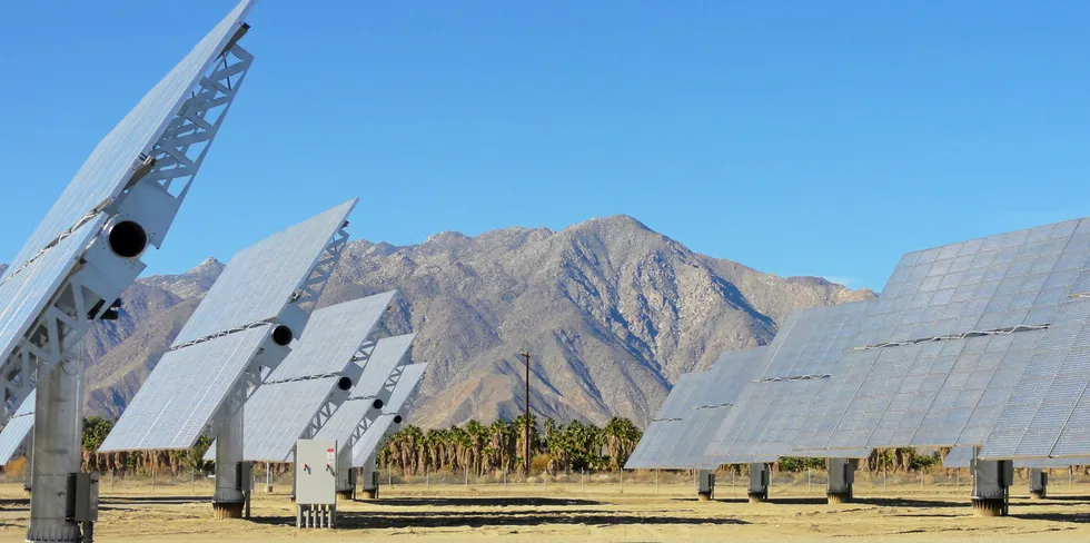 Invenergy's Desert Green PV project in California