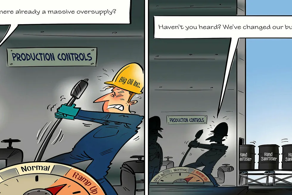 Hands-on approach: as the oil and gas industry and wider world suffers from the spread of the Covid-19 disease, some players are pitching in to help, including with the production of hand sanitisers.