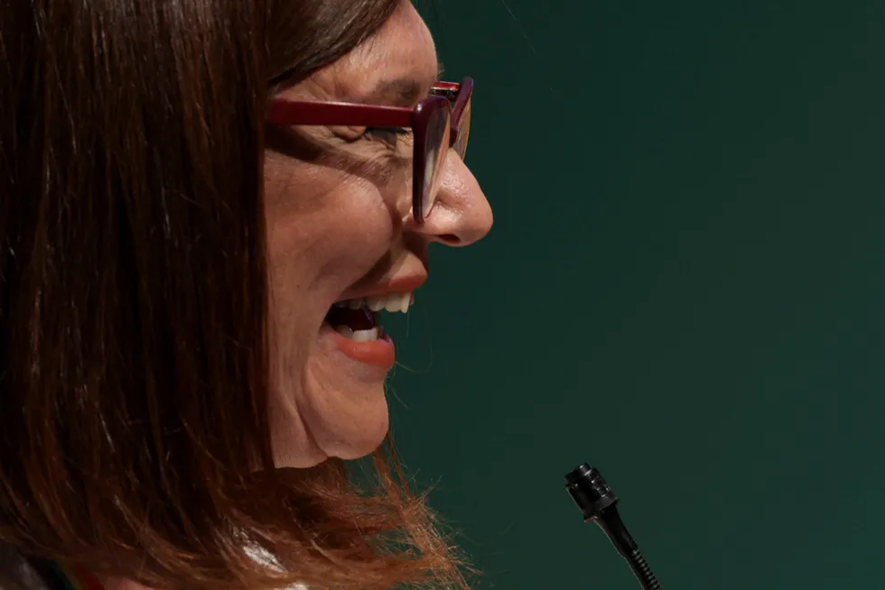 Petrobras chief executive Magda Chambriard.