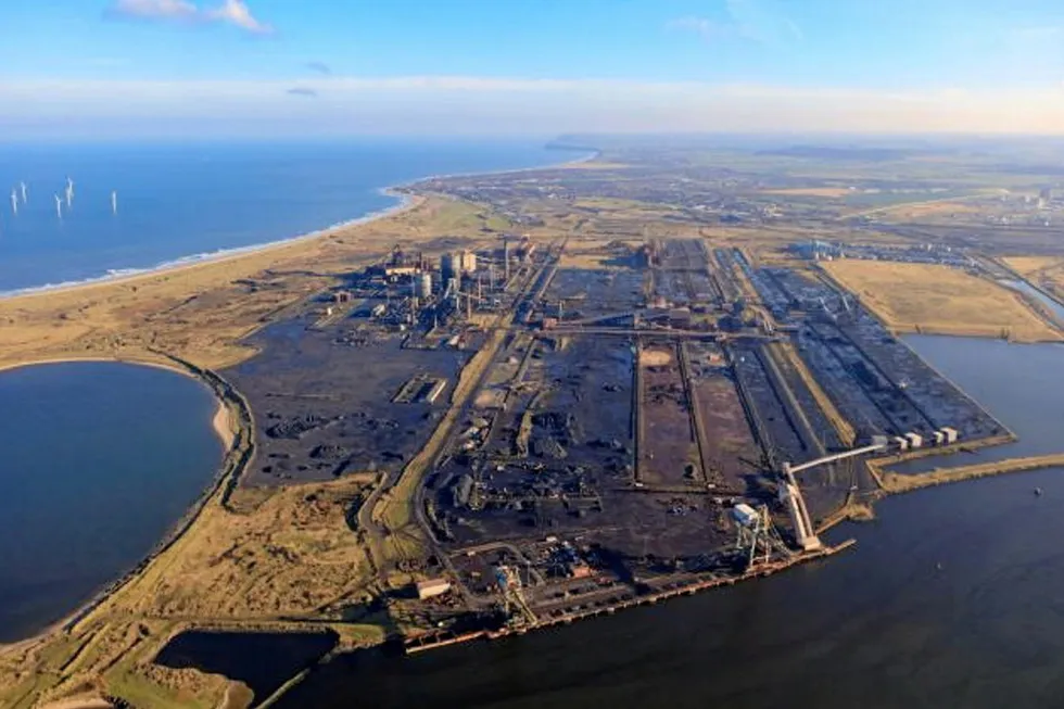 Project blue: Teesside industry in north-east England, site of BP's proposed H2Teesside blue hydrogen facility
