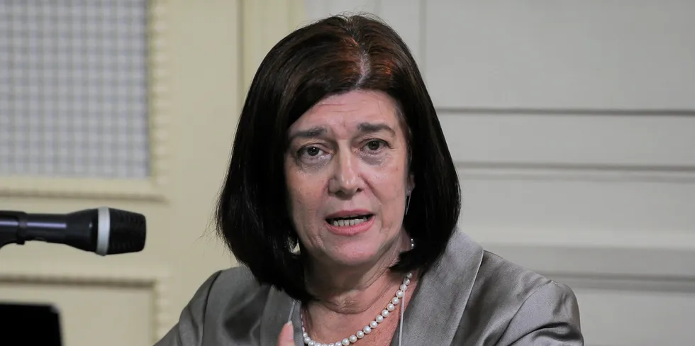 Magda Chambriard, from her time as head of Brazil's hydrocarbons regulator, now named as CEO of Petrobras
