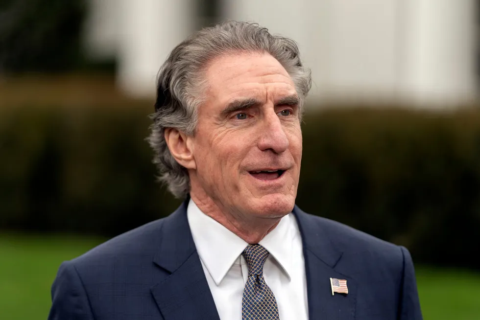 US Interior Secretary Doug Burgum.