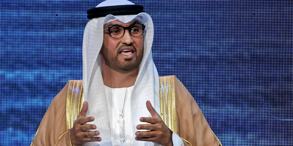 CEO of the Abu Dhabi National Oil Company (ADNOC) and COP28 president-delegate Sultan Ahmed al-Jaber
