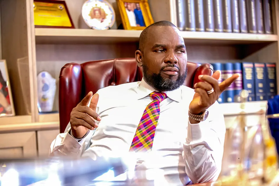 Pointing the way: UTM Offshore chief executive Julius Rone