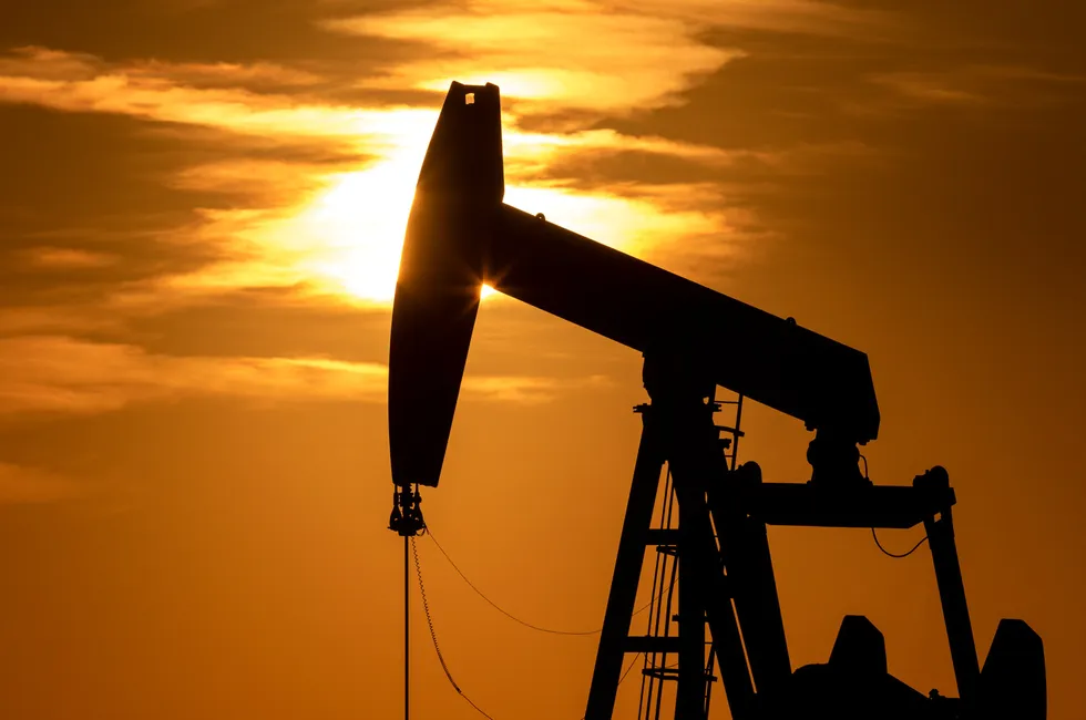 A pumpjack near Goldsmith, Texas. Oil output in the US in 2023 exceeded the previous record it set in 2019.