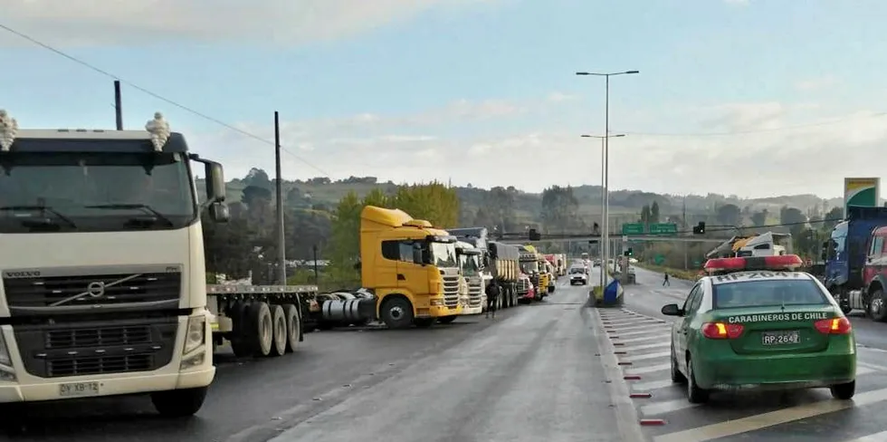 Traffic now flowing both ways as processors prepare clean up operation.