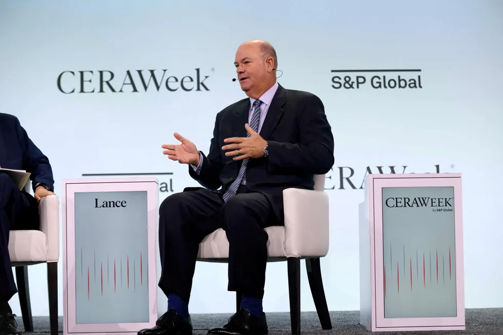 ConocoPhillips chief executive Ryan Lance.