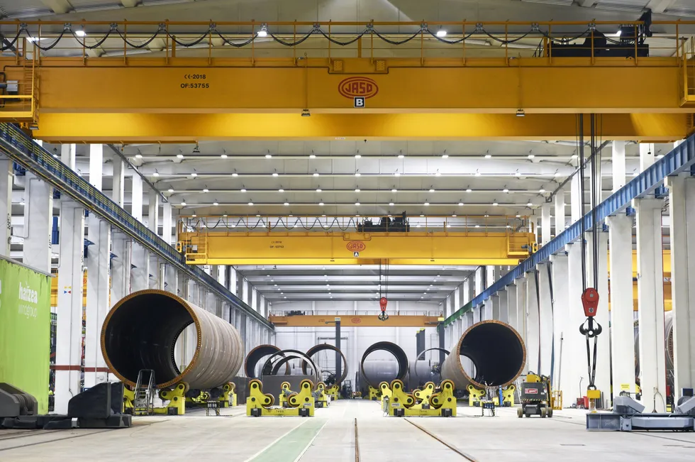 Haizea was only founded in 2017 but has been expanding to become one of Europe’s major suppliers of offshore wind steel components.