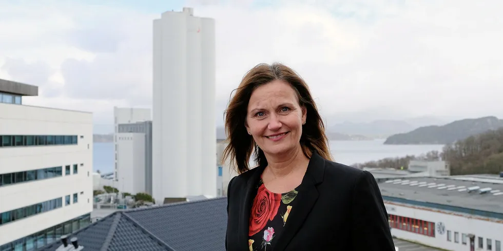 Skretting CEO Therese Log Bergjord.
