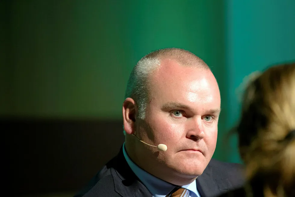 Fall in underlying performance: Transocean chief executive Jeremy Thigpen