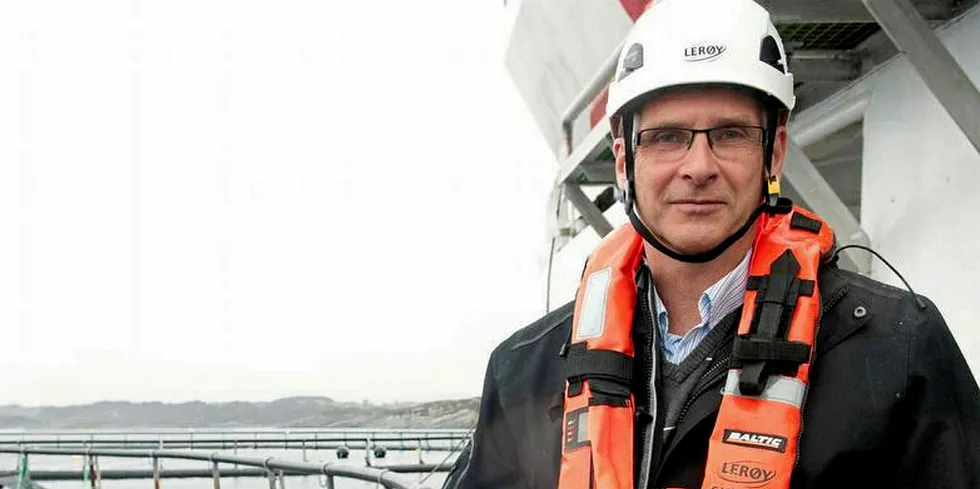 Harald Sveier, technical manager, Leroy.