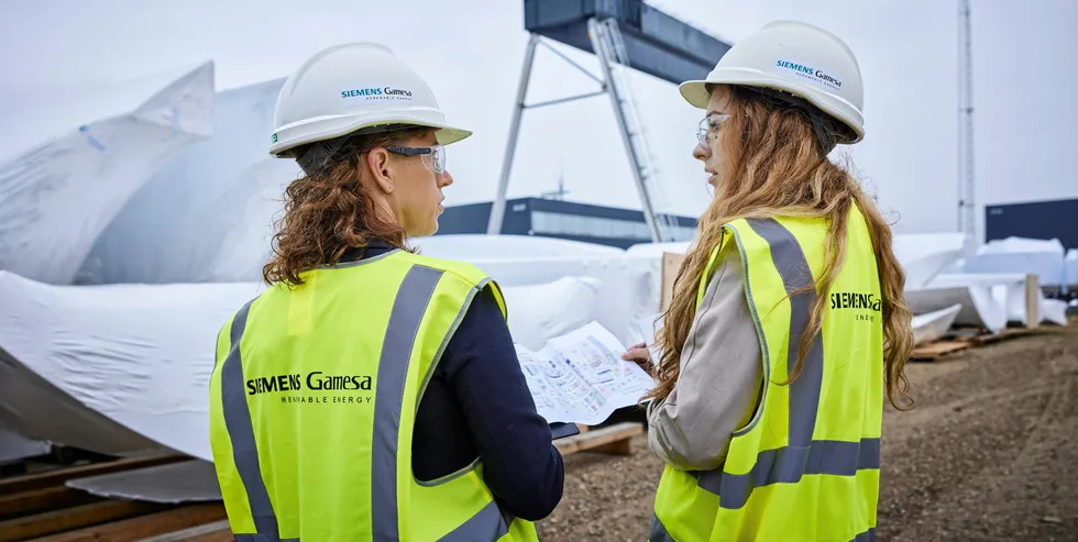 Siemens Gamesa workers.