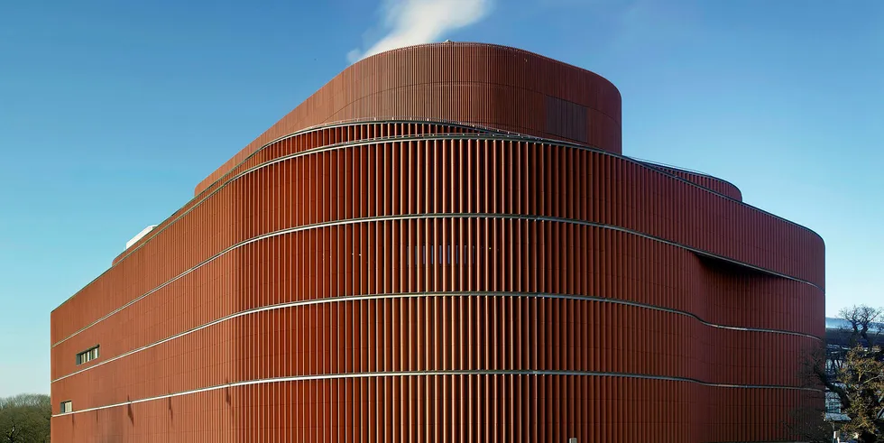Värtaverket district heating plant in Stockholm