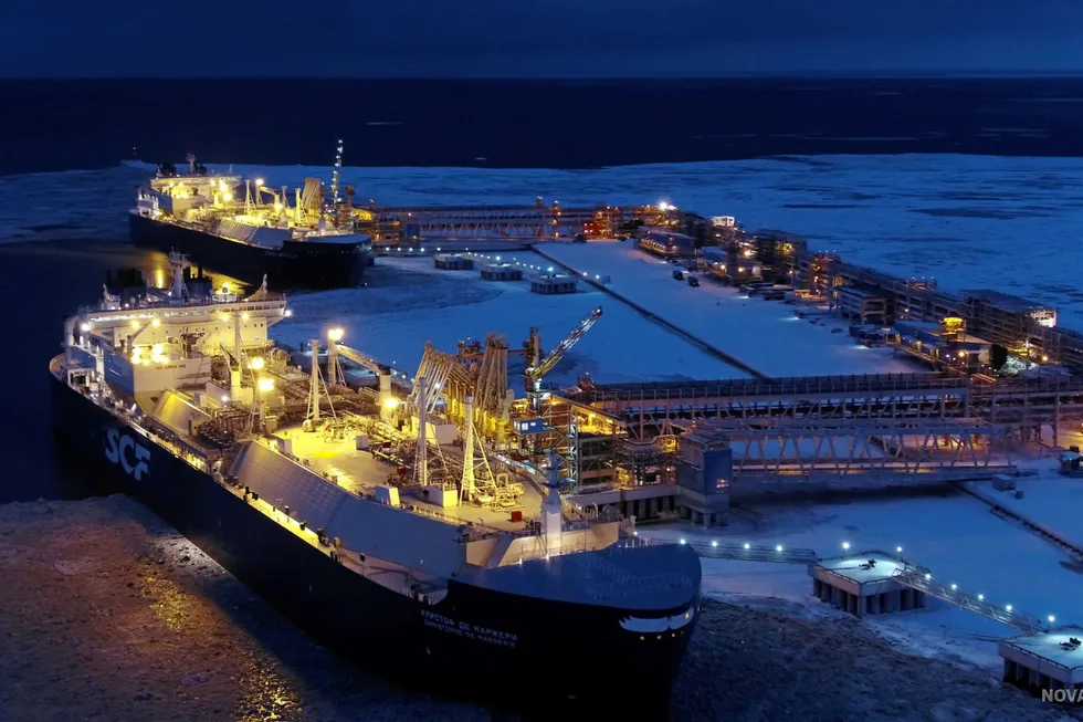 Novatek’s Yamal LNG terminal at Sabetta in the Russian Arctic has a new ship visitor.