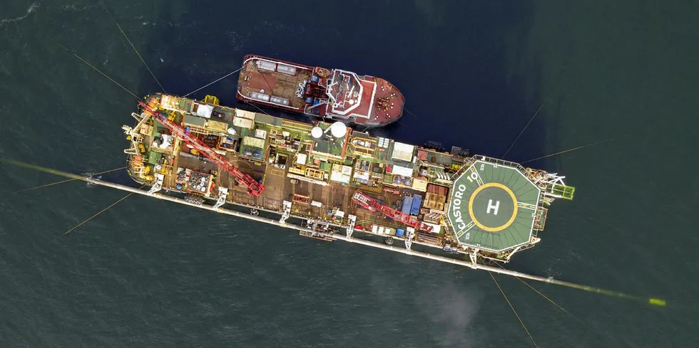 Pipeline-laying vessel for Nord Stream 2