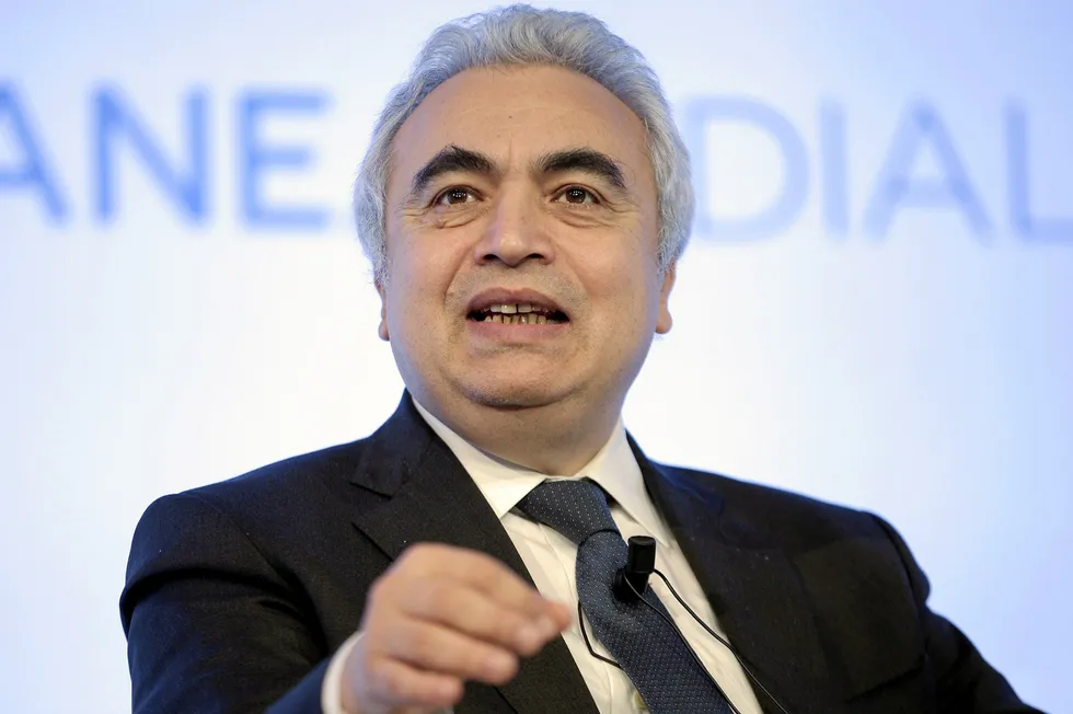 Oil demand prediction: International Energy Agency executive director Fatih Birol.