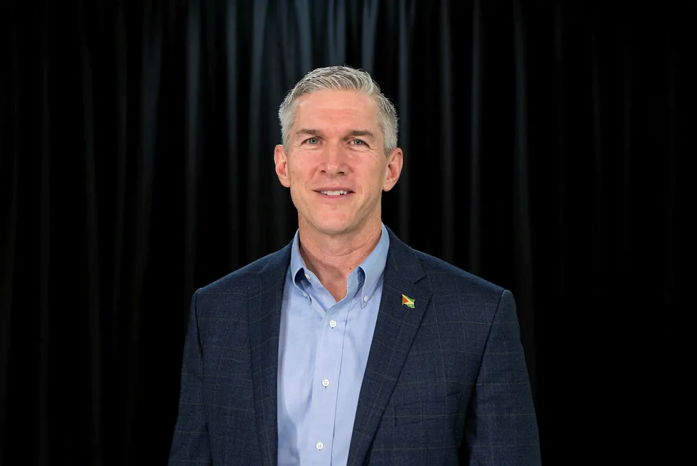 Moving on: ExxonMobil Guyana President Rod Henson, who has been in charge during a major project expansion.
