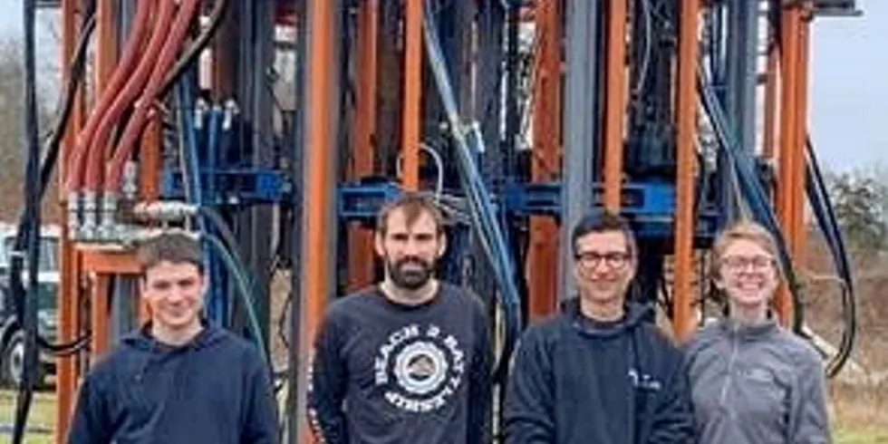 . Triton Anchor crew and installation drone.