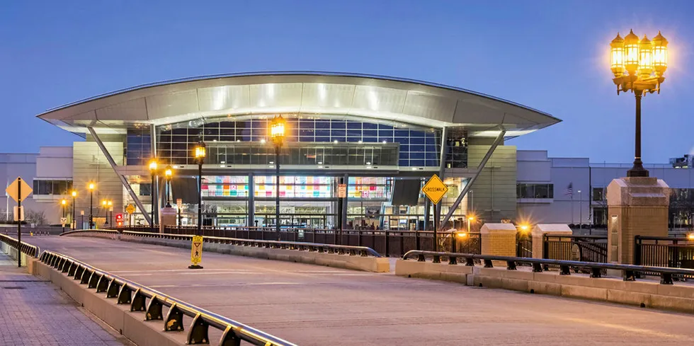 The Boston Convention Center. Seafood Expo North America (SENA), one of the world's most important seafood trade shows, has been cancelled for 2020.