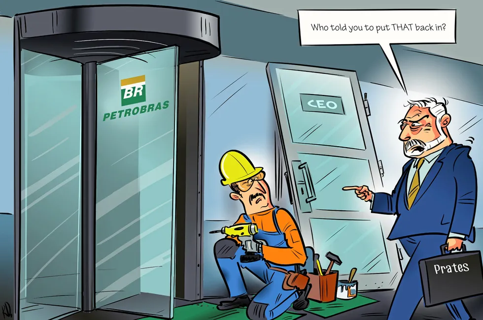 In or out: Petrobras has cycled through nine chief executives in the past decade, including current boss Jean Paul Prates, the latest to come under fire from officials in Brasilia