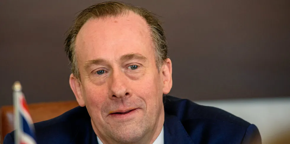 Lord Martin Callanan, UK energy minister.
