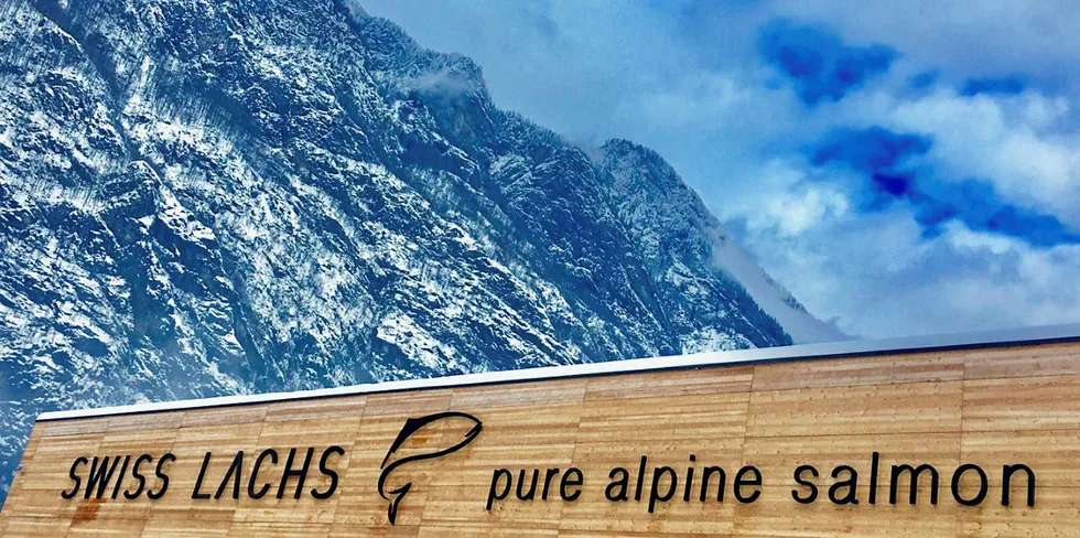 Swisslachs, a land-based salmon farmer aiming to serve the Swiss market with premium salmon.
