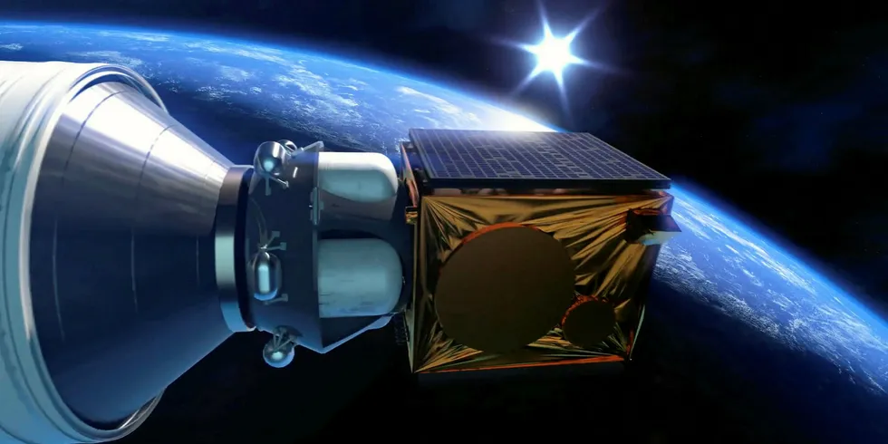 Image of the Ariane 6 space launch vehicle