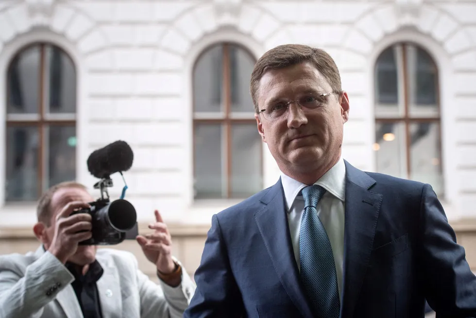In the spotlight: Russian Deputy Prime Minister Alexander Novak