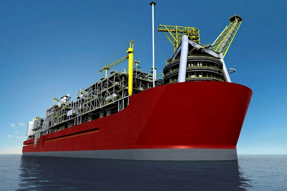 Prelude FLNG: arrives in Australia