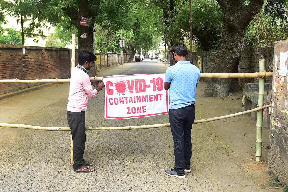 Deadly day: in India as the country hits a record single-day tally in Covid-19 deaths