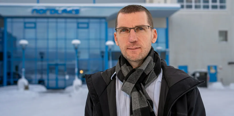 "We are now at a crossroads and must either build or carry out extensive maintenance to renew ourselves," Nordlaks Operations Director Tomas Tommeras said.