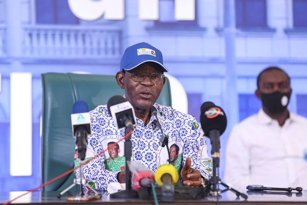 Gas growth: Teodoro Obiang Nguema Mbasogo, President of Equatorial Guinea, will be keen to see further exploitation of the country's natural gas resources