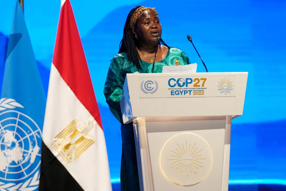 Encouraging exploration: Ruth Nankabirwa, Uganda's Minister of Energy.