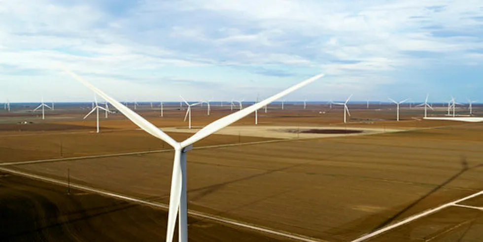 Orsted's Sage Draw Wind farm in Texas
