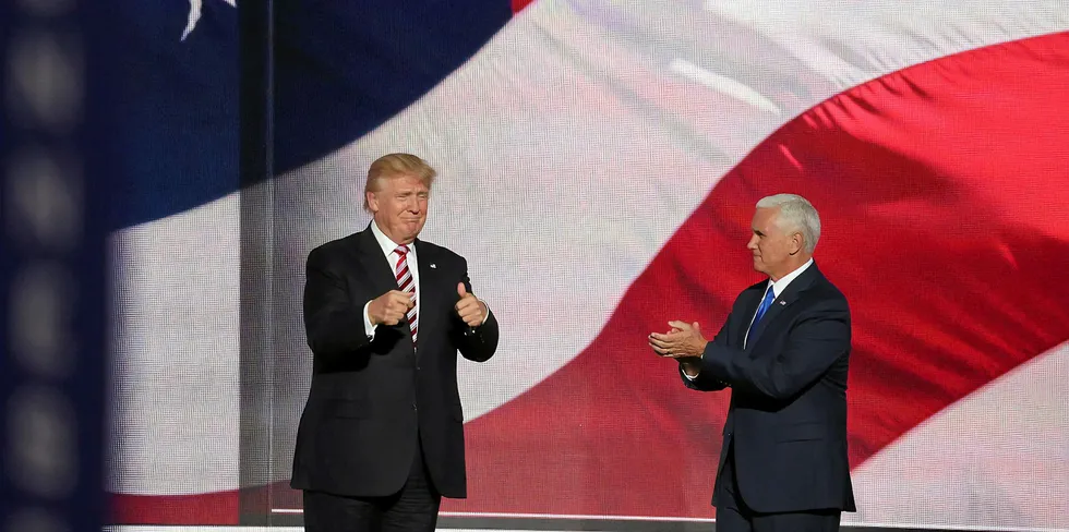 President Trump and Vice President Mike Pence.