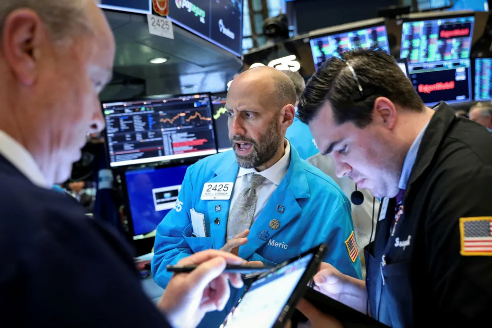 Oil price: Brent crude futures were down 69 cents, or 1.1%, to settle at $63.66 a barrel