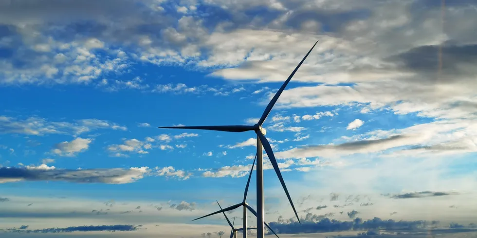Goldwind Loma Blanca wind project in Argentina.