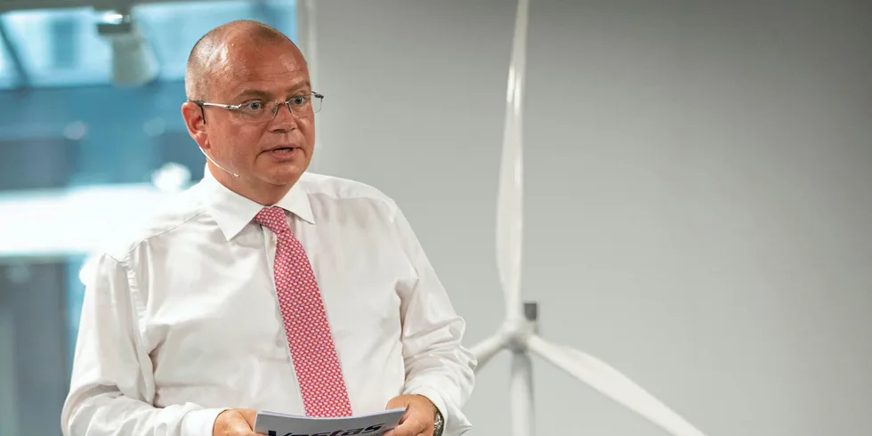Vestas CEO Henrik Andersen.