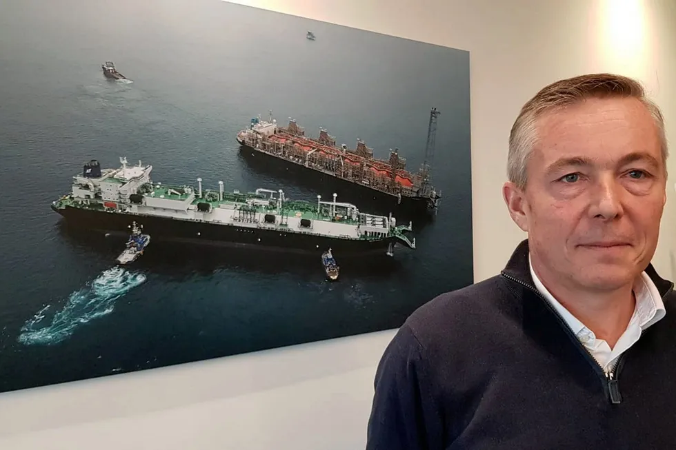 Armel Simondin, chief executive of Perenco.